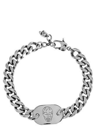 Alexander McQueen Skull Plate Bracelet
