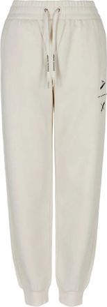 A|X Armani Exchange Logo Trainingsbroek - Dames - Sweatpants - Wit - S - Broeken