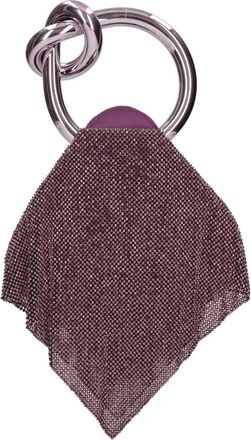 Benedetta Bruzziches Little Casper Bag - Dames - Handtassen - Paars - ONE Size - Satijn - Tassen