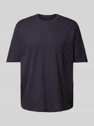 A|X Armani Exchange T-Shirt mit Rundhalsausschnitt in Marine, Gr&ouml;&szlig;e L
