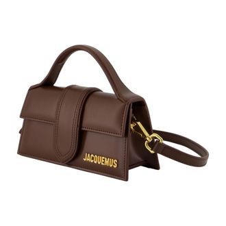 Jacquemus Womens Le Bambino - Jacquemus Leather Brown Calfskin Bags Handbags-Purses