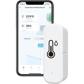 OEM Term&oacute;metro-higr&oacute;metro Bluetooth Wifi Con Sensor T&eacute;rmico, Ideal Para El Hogar Y Los Invernaderos, Con Aplicaci&oacute;n De Control Remoto Y Alarma