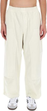 Carhartt Work in Progress White Relaxed Elasticated Pants