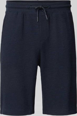 Tom Tailor Regular Fit Shorts aus Baumwoll-Mix in Marine, Gr&ouml;&szlig;e XL