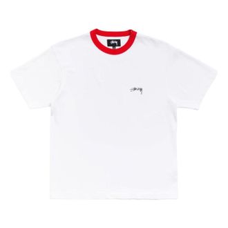 St&uuml;ssy Ringer T-Shirt White 1140399-WHIT