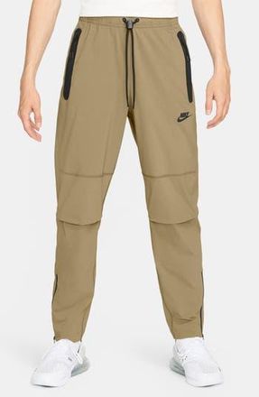 Nike Dri-FIT Tech Woven Pants in Parachute Beige/Black at Nordstrom Rack, Size Medium