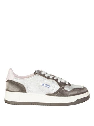 Autry White Low-Top Sneakers