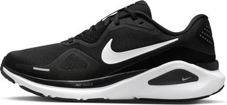 Nike Nike Womens Structure 26 Running Shoes, Black/White/Cool Grey/Metallic, 7.5
