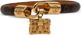 Louis Vuitton 2021 Monogram Petite Malle Keep It Bracelet costume bracelet - Bruin