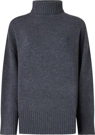 Pinko Tampere Dolcevita - Dames - Coltruien - Grijs - S - Wol - Truien & Vesten
