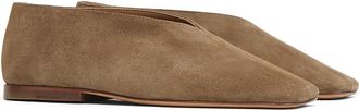 Mansur Gavriel Square Toe Flat in Anise at Nordstrom, Size 8.5Us