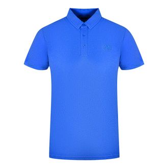 Cavalli Merkenlogo Blauwe Polo Shirt