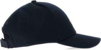 Moncler Mens Baseball Cotton Cap Navy