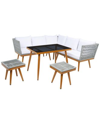 Safavieh Romlin Outdoor Dining Set
