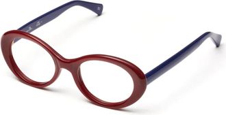 K&agrave;dor Mina Glasses - unisex - Brillen - Rood - 51 MM - Accessoires