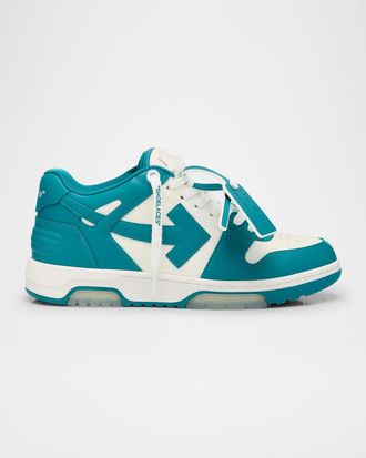 Off-white Men & apos;s Out Of Office Leather Low-Top Sneakers