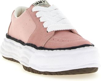 Miharayasuhiro Mens Multicolor Cowhide Platform Sneakers