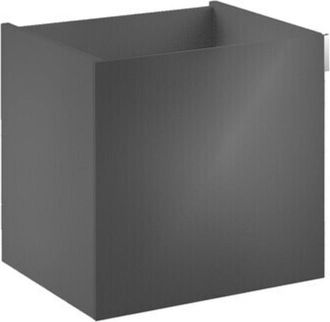Emco Evo 400 Mueble Bajo Lavabo, Negro, Adecuado Para 9577114 - Emco