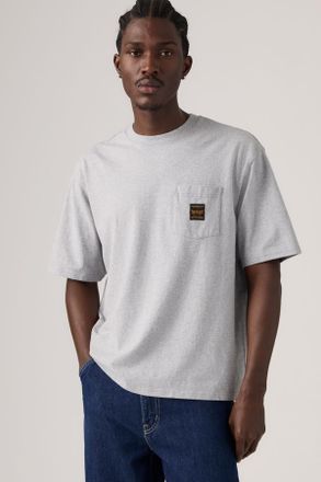 Levi's Workwear Pocket Tee - Hombre - 2XS - Grey / Silver Heather Gray