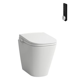 Laufen Laufen Cleanet Meda Wc De Pie, Con Inodoro Bid&eacute;, Cisterna