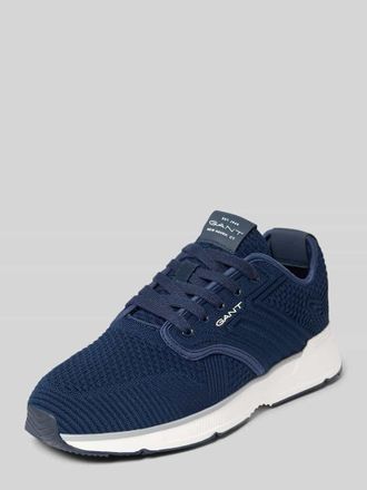 GANT Sneaker aus Leder-Textil-Mix Modell Beeker in Marine, Gr&ouml;&szlig;e 40