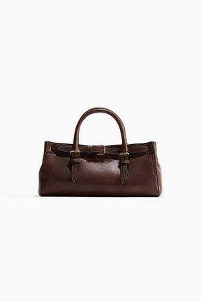 H&M Shoulder Bag in Dark Brown at Nordstrom