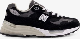 New Balance Mesh and suede U992BK sneakers - NEW BALANCE - gender_Man