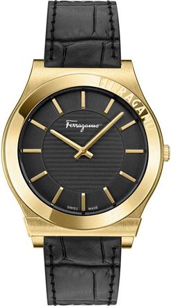 Ferragamo Mens Gancini Watch