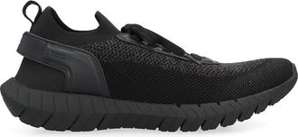 HUGO BOSS Motion Sneakers - Heren - Sneakers - Zwart - 42 EU - Polyester - Schoenen