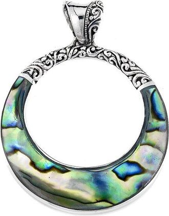 Samuel B. Silver Abalone Pendant