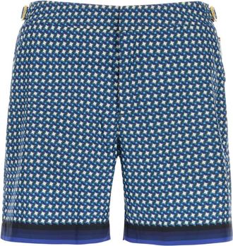 Orlebar Brown Bulldog Zwemshorts - Heren - Strandmode - Veelkleurig - W31 - Leer - Badmode