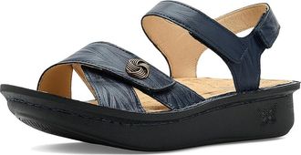 Alegria Kelsi Womens Sandals Fondly Navy : EU 42 (US Womens 11.5-12) Regular, Leather