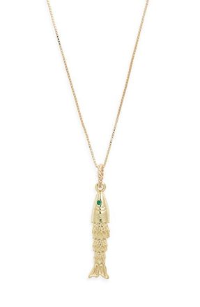 CHILD OF WILD Piscean Relic Necklace in Gold at Nordstrom