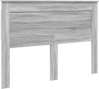 vidaXL Cabecero Con Cabecera Gris Sonoma 150 Cm Madera Contrachapada Vidaxl