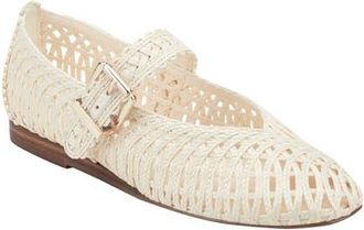 Marc Fisher Emillia Mary Jane Flat in Ivory at Nordstrom, Size 5.5