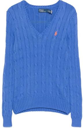 Ralph Lauren Cable-knit V-neck Sweater