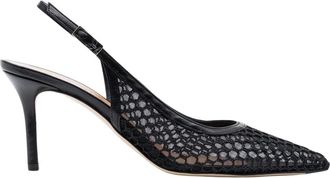 Parall&egrave;le Shiloh Slingback - Dames - Pumps - Zwart - 37 EU - Leer - Schoenen