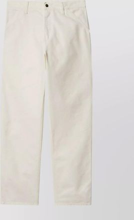 Carhartt Work in Progress organic cotton cargo trousers with single knee