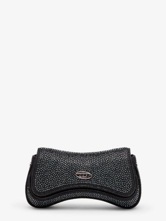 Diesel Borsa a spalla Play Crossbody XS con strass all-over - DIESEL - gender_Woman