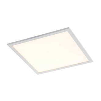 Lindby Lindby L&aacute;mpara De Techo Led quais En Blanco Aluminio