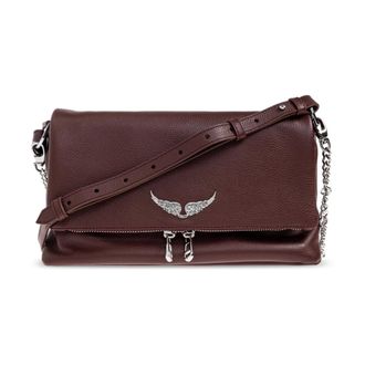 Zadig&Voltaire Shoulder Bags, female, Red, ONE SIZE, Shoulder bag with logo