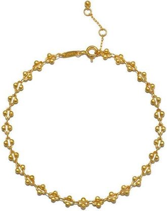 Satya Jewelry Illuminating Energy Gold Anklet at Nordstrom