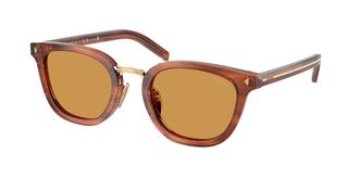 Prada PR C01SD Asian Fit 27F60F Mens Sunglasses Tortoiseshell Size 49