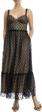 Max Studio Lace Maxi Dress