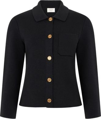 Saint Laurent Truien & Vesten, Dames, Zwart, L, Cardigans