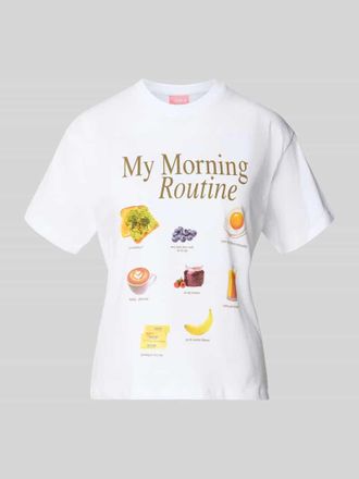 Jack & Jones T-Shirt mit Motiv-Print Modell COLLAGE in Weiss, Gr&ouml;&szlig;e XS