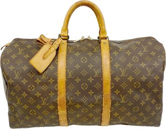 Louis Vuitton Brown Boston Bag (Pre-Owned)