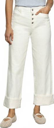 Sanctuary Luna Straight Leg Jeans In Bleached White