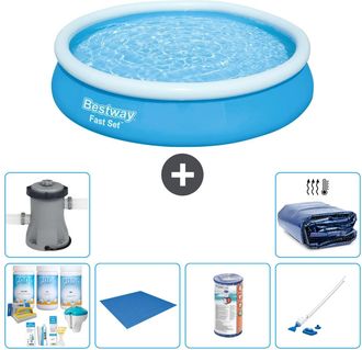 Bestway Piscina Bestway Fast Set Redonda - 366x76 Cm - 7-piezas S21392