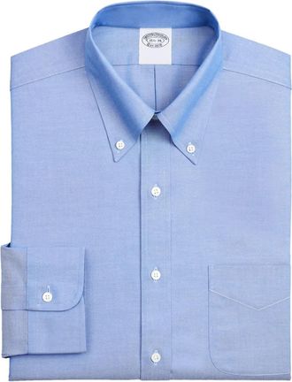 Brooks Brothers Button-down overhemd - Blauw